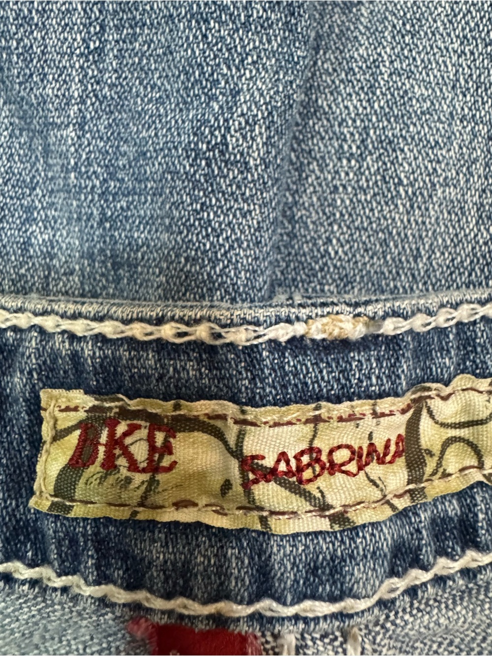 BKE The Buckle Y2K Sabrina Stretch Jeans 27 X 31 1/2 - Picture 4 of 6